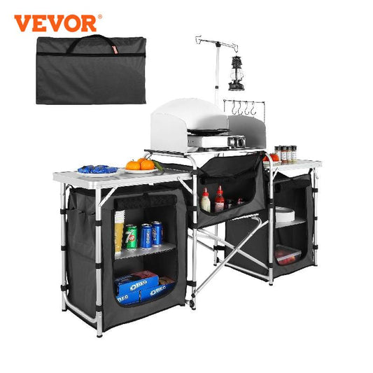 VEVOR  Folding Outdoor Cooking Table with Storage  Bag